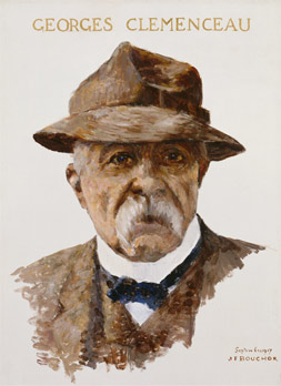 Le Président Georges Clemenceau, 1917 