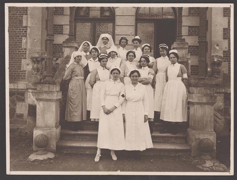 Les infirmières du CARD, Soissons