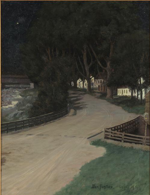 Bercé par le murmure d'un ruisseau Foster Ben © RMN-GP (musée d'Orsay) / H. Lewandowski